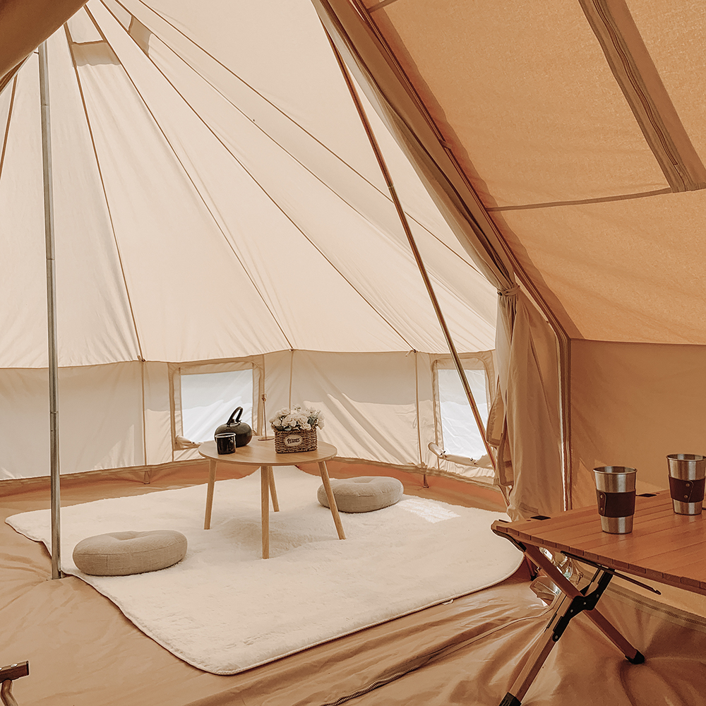Bell Tent with Porch: Expanding Outdoor Comfort